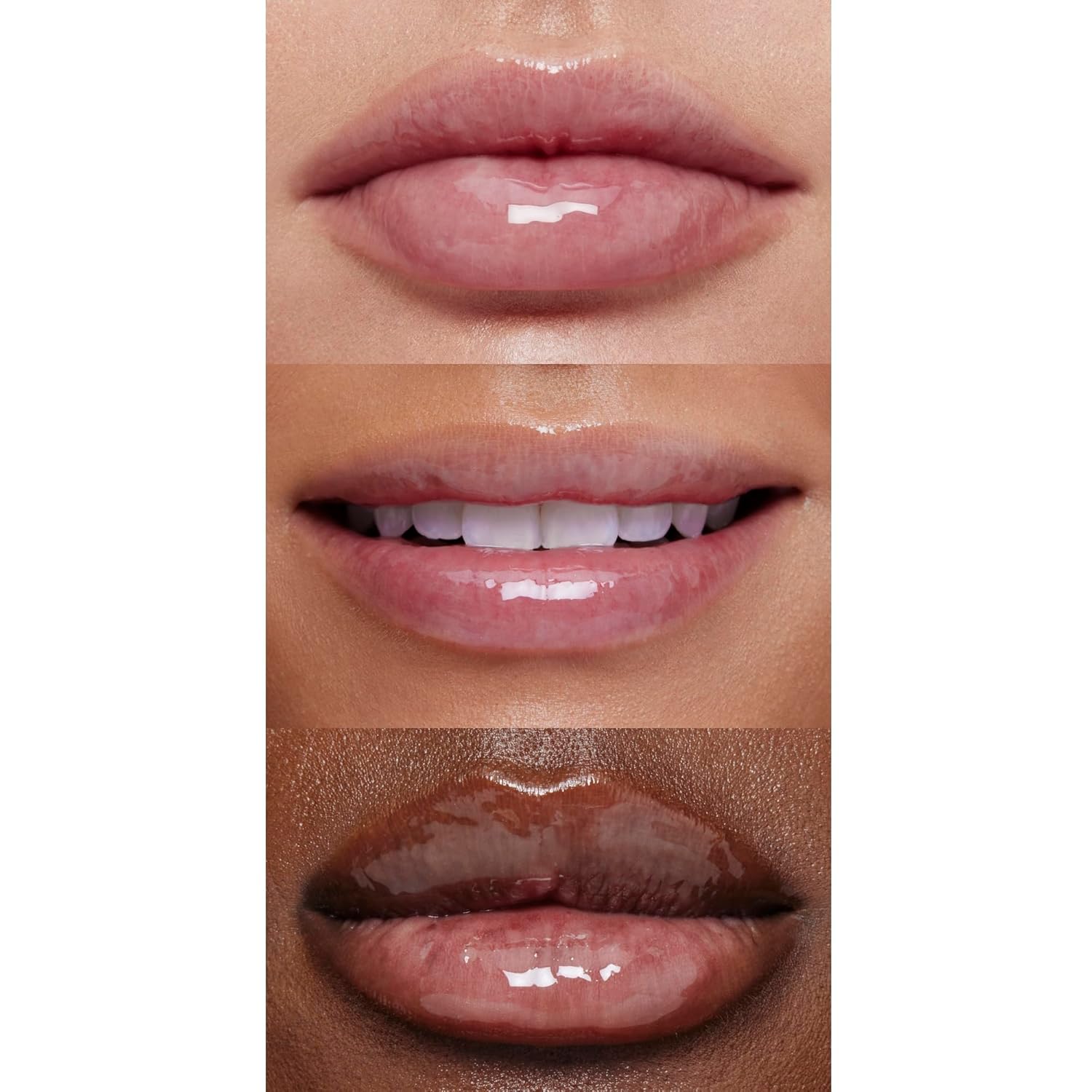 Glow Reviver Lip Oil, Nourishing Tinted Lip Oil for a High-Shine Finish, Infused with Jojoba Oil, Vegan & Cruelty-Free, Crystal Clear