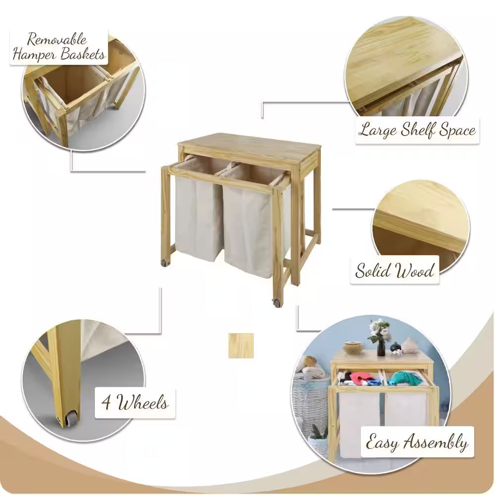 Eco Home Laundry Prep Hamper